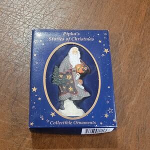 Pipka’s Stories Of Christmas Collectible Ornament 11405 Ukranian Santa New